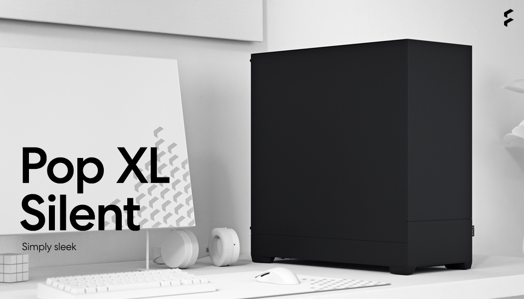 Fractal Design Pop XL Silent Black ATX Sound Damped Solid Panel Full Tower Computer Case Newegg.ca